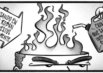 Caricatura de Noticiero Poteleche 10 diciembre 2025