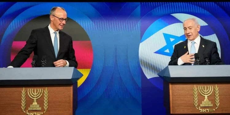 Merz reafirma sus lazos con Israel, empero rebaja el nivel de su alianza