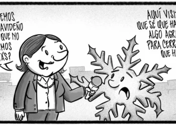 Caricatura de Noticiero Poteleche 26 diciembre 2025