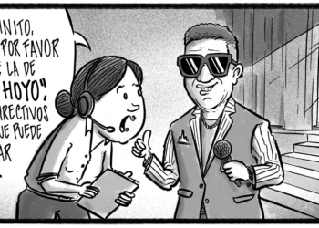 Caricatura de Noticiero Poteleche 22 diciembre 2025