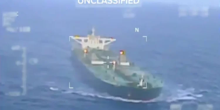 Estados Unidos intercepta otro petrolero frente a las costas de Venezuela