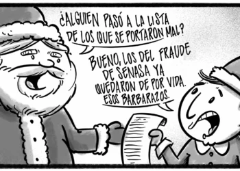 Caricatura de Noticiero Poteleche 9 diciembre 2025