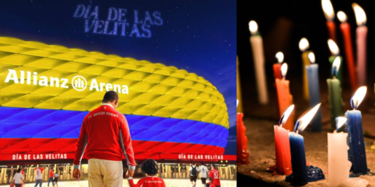 El sentido crónica del Bayern Múnich a Colombia en el Día de Velitas: ‘Que la guía de esta celebración ilumine sus hogares’