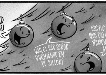 Caricatura de Noticiero Poteleche 24 diciembre 2025