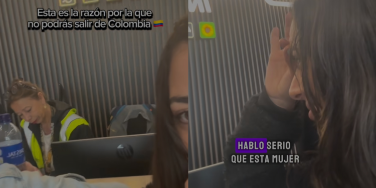 Españolas en Colombia quedaron sorprendidas con lo que encontraron en el aeródromo: ‘Estaba un poco asustada’