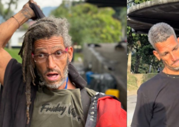 Tras vivir nueve años en las calles, influencer lo ayudó a reunirse con su familia: ‘quia tengo palabras. Eres mi ángel’