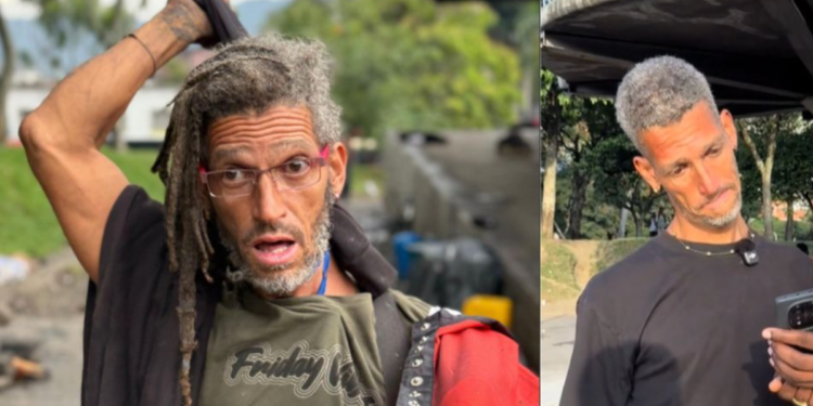 Tras vivir nueve años en las calles, influencer lo ayudó a reunirse con su familia: ‘quia tengo palabras. Eres mi ángel’