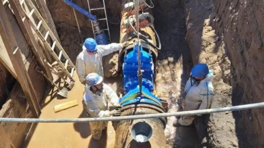 La Calera: reclaman obras por el deterioro de un caño de líquido de más de 100 años