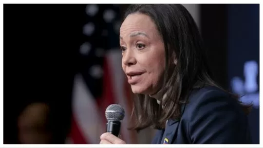 Se conoció el video de María Corina Machado saliendo en lancha desde Venezuela para ir a hospedar el Nobel