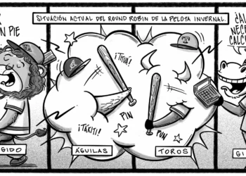 Caricatura de Noticiero Poteleche 11 enero 2026