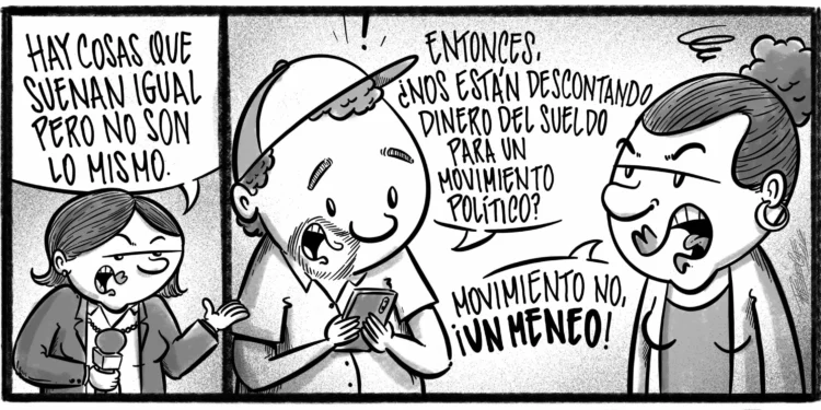 Caricatura de Noticiero Poteleche 26 enero 2026