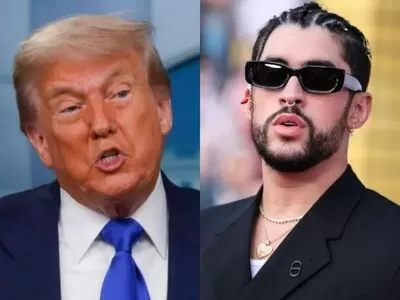Dos personajes postmodernos: Bad Bunny y Trump