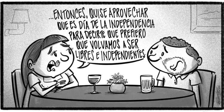 Caricatura de Noticiero Poteleche 26 febrero 2026