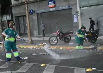 Los destrozos registrados durante la despedida de la CGT le costaron $270 millones a la Ciudad