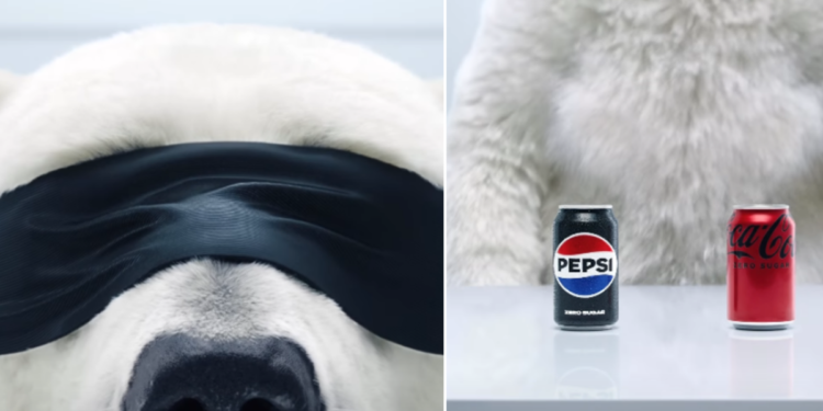 El oso polar cambió de bando: la provocadora trastada de marketing con la que Pepsi desafía a Coca-Cola en el Super Bowl LX