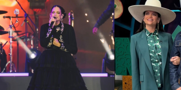 Natalia Jiménez cantó entre lágrimas por primera momento su canción con Yeison Jiménez