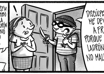 Caricatura de Noticiero Poteleche 10 febrero 2026