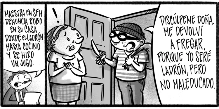 Caricatura de Noticiero Poteleche 10 febrero 2026