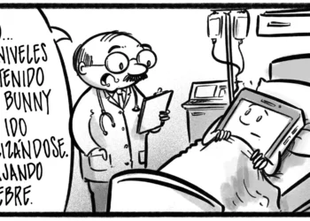 Caricatura de Noticiero Poteleche 9 febrero 2026