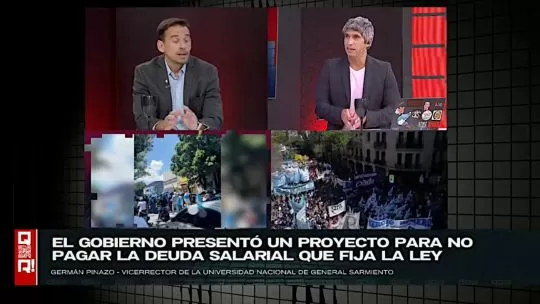 “El Ejecutivo incumple una ley vigente”, advirtieron en “QR!” en pleno debate sobre el financiamiento docente