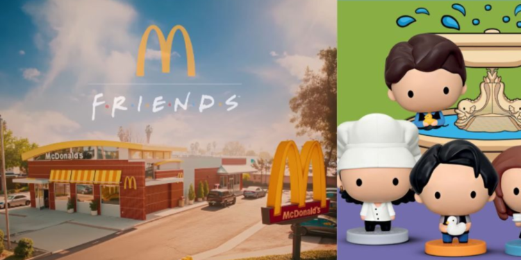 McDonald’s anunció una sorpresa para los fans de la relación ‘Friends’: así pueden obtener las figuras de sus protagonistas