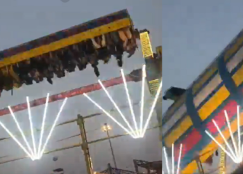 cinta | Atracción de un parque de diversiones en India colapsó y dejó al menos 10 personas muertas y más de 20 heridas