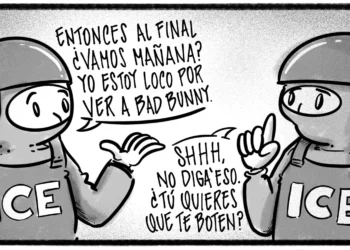 Caricatura de Noticiero Poteleche 6 febrero 2026