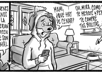 Caricatura de Noticiero Poteleche 17 febrero 2026