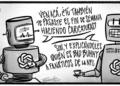 Caricatura de Noticiero Poteleche 8 febrero 2026