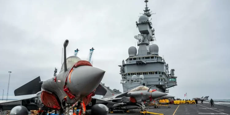 Suecia confirma que el dron interceptado cerca del portaviones francés Charles de Gaulle periodo ruso