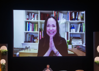 María Corina Machado en el Hay Festival: esto fue lo que dijo la líder opositora venezolana en su círculo, sobre la situación contemporáneo de su país